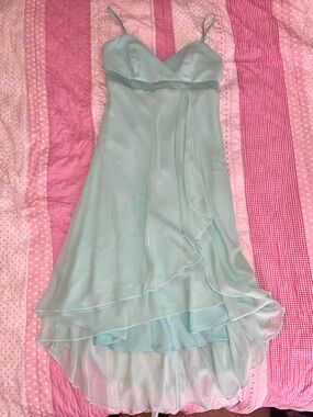 Alfred Angelo Light Aqua Dress